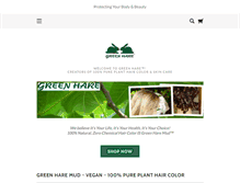 Tablet Screenshot of greenhare.com